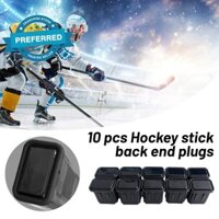Bộ nắp cuối gậy khúc côn cầu trên băng Bộ đầu cao su Cắm khúc côn cầu dành cho người lớn Khúc côn cầu trên băng Phụ kiện Stick O3