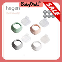 Bộ nắp đậy núm ti và Cổ bình sữa Hegen (không có núm)