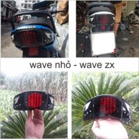 Bộ Nắp Đèn Chiếu Hậu Và Xi Nhan Độ Họa Tiết Led Cho Xe Wave