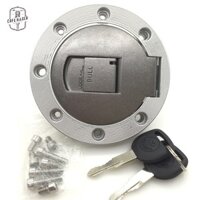 BỘ NẮP KHÓA BÌNH XĂNG MỘC ĐỘ GÒ TO CHO XE MÁY ĐỘ CLASSIC, CAFE RACER