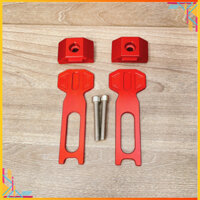 Bộ nắp PÁT tăng sên âm  Ex150/155 KÈM NẸP GẤP và  2 ỐC CNC lên anode màu cực đẹp