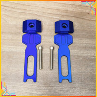 Bộ nắp PÁT tăng sên âm  Ex150/155 KÈM NẸP GẤP và  2 ỐC CNC lên anode màu cực đẹp