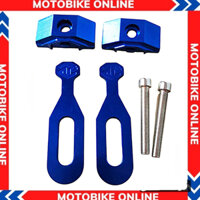 Bộ Nắp Tăng Sên 3D winner V1/Sonic kèm 2 ốc màu Xanh