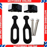 Bộ Nắp Tăng Sên 3D winner V1/Sonic kèm 2 ốc màu đen