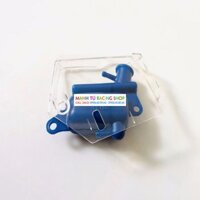 bộ nắp trong suốt bình nước xanh dương gắn dè chắn bùn sau AB