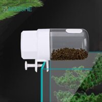Bộ nạp tự động cho cá BANGSHE, Bộ nạp bể cá tự động chạy bằng pin bằng nhựa, Bộ nạp cá vàng Thời gian thông minh Bộ hẹn giờ có thể điều chỉnh dung lượng lớn Bộ nạp cá