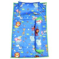 Bộ Nệm Chăn Gối Cho Bé Đi Học Hình Sở Thú Tiếng Anh Sleepbaby (Bao Gồm: Tấm Trải + nằm + ôm + chăn)