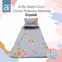 Bộ nệm cuộn văn phòng Ai By Akemi Cozy Comfy Rollaway, gồm 3 món - Crystal