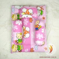 BỘ NỆM GỐI SƠ SINH COTTON KIMHOME