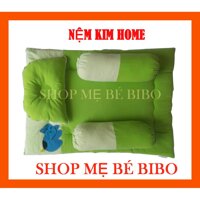 BỘ NỆM GỐI SƠ SINH KIM HOME CHO BÉ TỪ (0- 2 TUỔI) [ HÀNG CHUẨN CHẤT LƯỢNG]