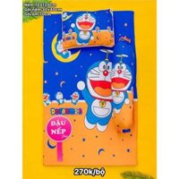 Bộ Nệm Gối Thun Ý Cho Bé Đi Học Size 70x120