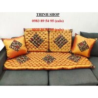 bộ nệm lót ghế gỗ - nệm lót ghế salon gỗ