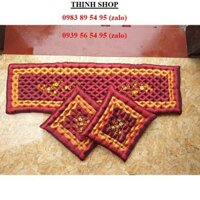 bộ nệm lót ghế gỗ - nệm lót ghế salon gỗ