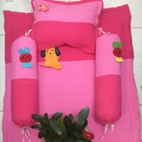 BỘ NỆM SƠ SINH 4 MÓN