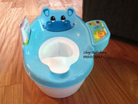 Bô ngồi cho bé Summer Infant 3in1 Hippo Tales Potty