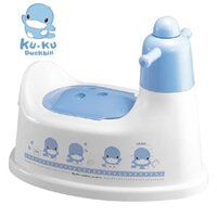 Bộ ngồi vệ sinh nhựa cao cấp an toàn cho bé KUKU KU1015