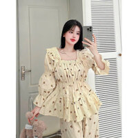 bộ ngủ dài tay cao cấp Miên Mộc