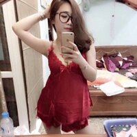 Bộ ngủ lụa quần đùi 9246