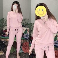 BỘ NGỦ NỈ DA CÁ HOA TRA