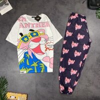 Bộ Ngủ Nữ - Đồ Bộ mặc nhà chất cotton 4 chiều  CUTE ULLZANG - BN207