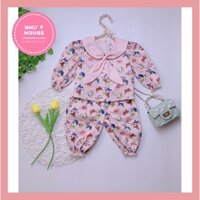 Bộ ngủ quần áo thu đông dài tay  🍒𝑭𝑹𝑬𝑬𝑺𝑯𝑰𝑷 𝑴𝑨𝑿🍒NHƯ Ý HOUSE'S-QUẦN ÁO TRẺ EM