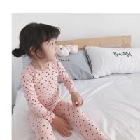 Bộ ngủ táo hồng