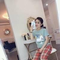 Bộ Ngựa Wake Up Quần Kẻ Lửng Chất Đẹp