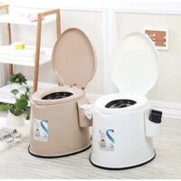 Bô  người già, bà bầu, người bệnh,toilet di động nhựa cao cấp