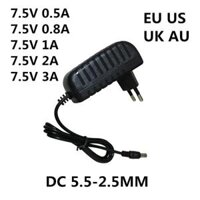 Bộ nguồn chuyển đổi đa năng AC 100-240V sang DC 7.5V 0.5A 0.8A 1A 2A 3A Bộ sạc bộ chuyển đổi Volt 7.5 V Màu sắc 7.5V 3A