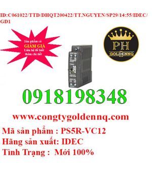 Bộ nguồn IDEC PS5R-VC12