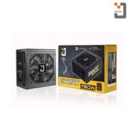 Bộ nguồn Jetek 80 Plus Bronze SWAT 750W V1 –  APFC fan 120; Hiệu suất 86%; MB 20+4 550; CPU*2 4+4 900; PCIE*2 6+2 600; SATA*6 750