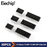 Bộ nguồn mạch tích hợp IC TL062 TL064 TL072 TL074 TL082 TL084 DIP IC Chip Kit