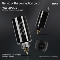 Bộ Nguồn Máy Xăm Hình Vòng WX-3 Plus Cổng Sạc Nhanh Type-c 1450mAh Sạc Lại Được Tiện Dụng