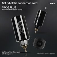 Bộ Nguồn Máy Xăm Hình wx-3 plus Cổng Sạc type-c 1450mah Sạc Nhanh Sử Dụng Lâu Dài