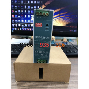 Bộ nguồn Meanwell Dinrail EDR-120-24 5A
