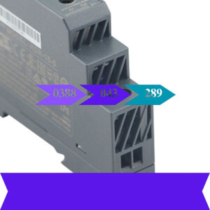 Bộ nguồn Meanwell HDR-15-24 (15W/24V/0.63A)