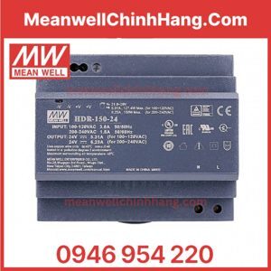 Bộ nguồn Meanwell HDR-150-24 (150W/24V/6.25A)