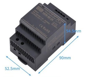 Bộ nguồn Meanwell HDR-60-15 (15V/60W/4A)