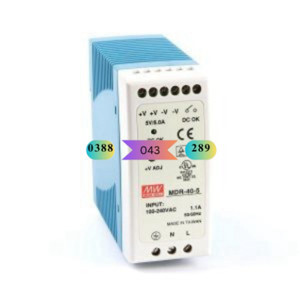 Bộ nguồn Meanwell MDR-40-48 (48V/40W/0.83A)
