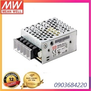 Bộ nguồn Meanwell RS-15-5 (15W/5V/3A)