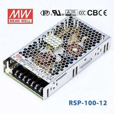 Bộ nguồn Meanwell RSP-100-12 (100W/12V/8.5A)