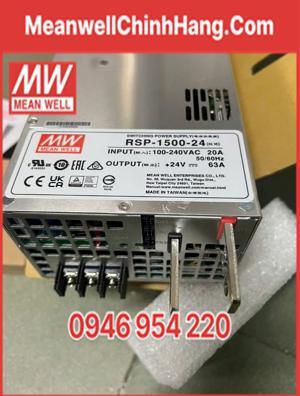 Bộ nguồn Meanwell RSP-1500-24 (1500W/24V/63A)