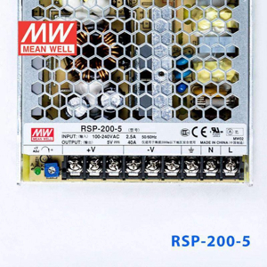 Bộ nguồn Meanwell RSP-200-24 (200W/24V/8.4A)