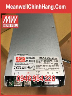 Bộ nguồn Meanwell RSP-2000-48 (2000W/48V/42A)