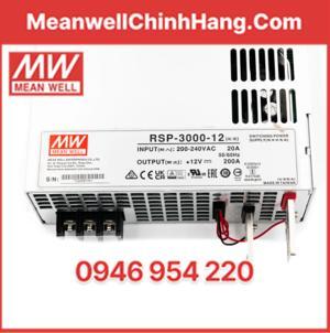 Bộ nguồn Meanwell RSP-3000-12 (3000W/12V/200A)
