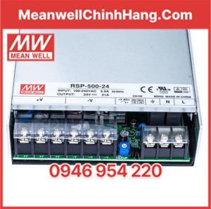 Bộ nguồn Meanwell RSP-500-24 (500W/24V/21A)