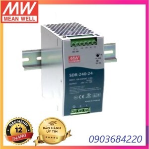 Bộ nguồn Meanwell SDR-240-24 (240W/24V/10A)
