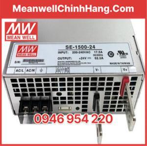 Bộ nguồn Meanwell SE-1500-24 (1500W/24V/62.5A)