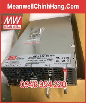 Bộ nguồn Meanwell SE-1500-24 (1500W/24V/62.5A)