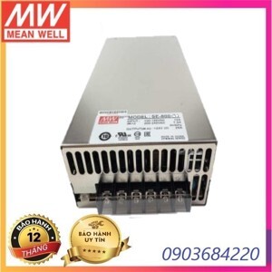 Bộ nguồn Meanwell SE-600-5 (600W/5V/100A)
